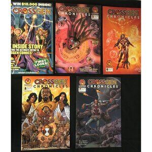 Crossgen Chronicles Comics and Wizard Special Edition Crossgen Magazine Lot of 5